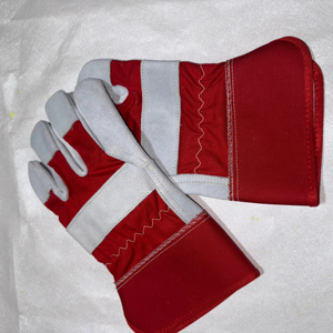 Guantes canadienses de trabajo de seguridad para uso diario, guantes transpirables de cuero y goma para construcción, recién llegados - Product Image 1