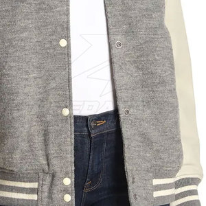 High Manufacturers Outdoor Women's Letterman Jacket Ropa informal transpirable Procesamiento terminado-Venta al por mayor - Product Image 2