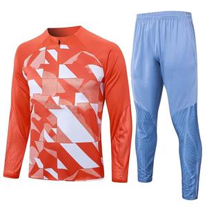 Chándal deportivo de la mejor calidad para hombre, chándal de fútbol para hombre, chándal ajustado de manga completa con estampado por sublimación para hombre - Product Image 3