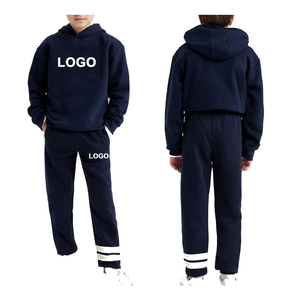 Niños personalizado Logo Joggers conjuntos hechos a medida polar niños chándales para entrenamiento al por mayor chándal para niños - Product Image 5