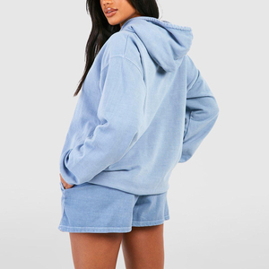 Conjunto Deportivo de Dos Piezas con Sudadera con Capucha para Mujer, Logotipo Personalizado, Manga Larga, Conjunto Deportivo Moderno, Ropa Deportiva Informal al por Mayor - Product Image 2