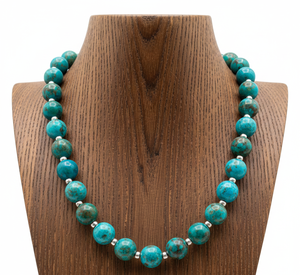 สร้อยข้อมือลูกปัดคริสโซคอลล่าทรงเรขาคณิตชุบทองคำแท้ 925 เงินทิเบต ขนาด 18 นิ้ว สำหรับผู้หญิง งานถักมือ ของขวัญสุดอินเทรนด์ งานปาร์ตี้ ของแท้จากธรรมชาติ - Product Image 2