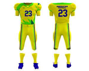 Maillots de football américain pour jeunes Uniformes d'équipe personnalisés avec des conceptions uniques Manches courtes Respirant Plus Size Caractéristiques Porter - Product Image 1