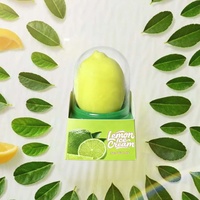 Nouvelle conception de crème glacée végane aromatisée à la litchi et à la pomme, sucettes glacées en forme de fruits 3D, saveurs mangue, pêche, raisin, citron