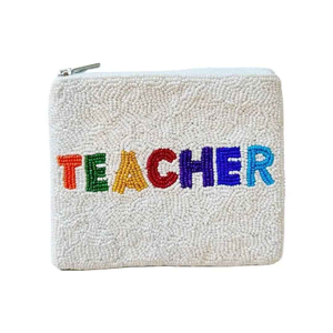 Monedero con Diseño de Bordado de Hilo, Bolsa para Monedas con Cuentas, Bolsa de Mano Personalizada de MD HANDICRAFTS - Product Image 4