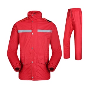 Traje de Lluvia Reflectante para Hombre, Chaqueta y Pantalones Impermeables y Transpirables para Motocicleta, Venta al por Mayor, Ideal para Primavera - Product Image 6