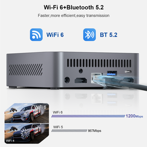 Ninkear M7 Mini <b>PC</b> AMD Ryzen 5 7430U 16GB DDR4 512GB SSD 4K Triple Display <b>WiFi</b> 6 BT5.2 Windows 11 Pro <b>for</b> Office - Product Image 6