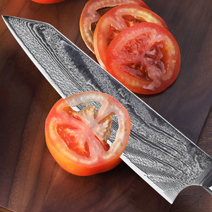 Venta al por mayor personalizado de alta calidad OEM ODM servicio de los mejores vendedores cuchillo de Chef profesional cuchillo de acero de Damasco mango cuchillo de cocina - Product Image 3