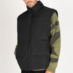 Custom Street Hip Hop Jacket High Quality Light Luxury Vest <b>Waistcoat</b> <b>Knitted</b> Cargo Large Pocket Cotton Polyester Vest - Product Image 4