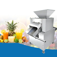 Extracteur de jus industriel à rouleaux contrarotatifs pour fruits et légumes (chou frisé, betterave, tomate)