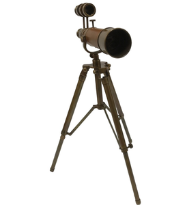 Reproducción de Telescopio Antiguo de Estilo Vintage, Telescopio de Latón Hecho a Mano con Soporte, el Mejor Artículo para Regalo - Product Image 2