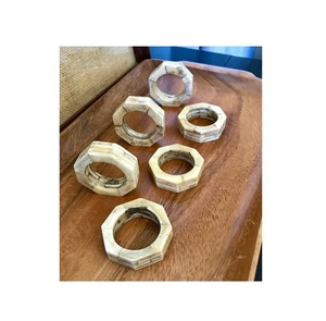 Porte-serviettes en os naturel, taille personnalisée, couleur antique de haute qualité, incrustation d'os, meilleur fabricant d'Inde - Product Image 2