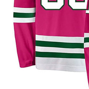 Camiseta de hockey con impresión sublimada, camisetas de hockey para jóvenes, precio barato al por mayor, camisetas internacionales de hockey sobre hielo - Product Image 6