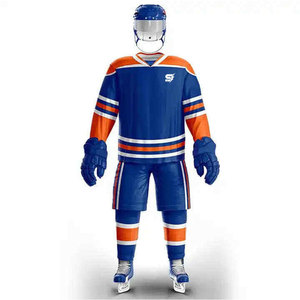 Uniforme de hockey sur glace respirant, écologique et léger, en polyester de qualité supérieure, service OEM pour un confort durable - Product Image 1