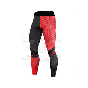 Combinaisons de compression légères pour hommes Slim Fit Combinaisons de compression d'entraînement de couleur unie de haute qualité - Product Image 5