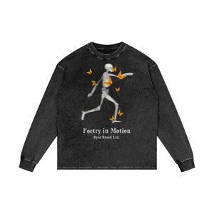 เสื้อสเวตเตอร์แบบสวมหัวสำหรับผู้ชายเสื้อสเวตเตอร์แบบสวมหัวผ้าคอตตอน100% ไหล่ปล่อยเสื้อใส่ได้ทั้งชายหญิง - Product Image 5