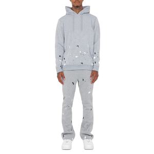 Conjunto Deportivo con Capucha para Hombre, Estilo Urbano, Logotipo Personalizado con Impresión por Transferencia de Calor, Transpirable, Informal para Invierno - Product Image 1