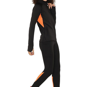 Omen 2 piezas conjunto chándal liso Slim Fit 100% algodón polar chándal estampado personalizado pulóver deportes chándal para mujer 2026 - Product Image 4