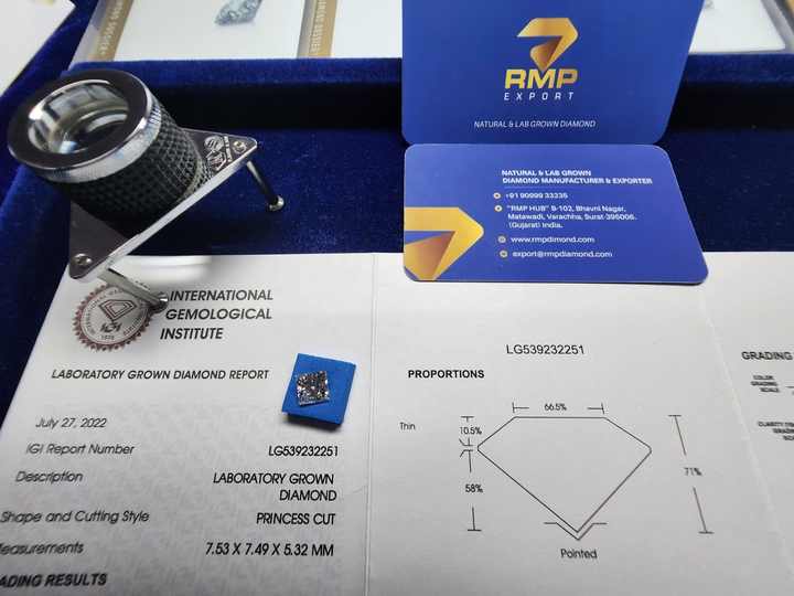 Princess Cut Wholesale Price Diamonds Large of Stock White Color Diamods  All Clarity Diamonds Natural - Lab Grown Real Diamonds