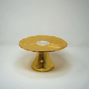 Support de décoration de gâteau moderne support de gâteau vert pour la fête d'anniversaire de mariage support de gâteau accessoires d'affichage de dessert à bas prix - Product Image 4