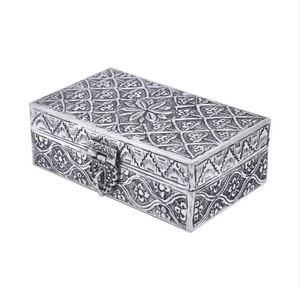 กล่องเครื่องประดับตกแต่งหรูหราสีขาวสำหรับเก็บเครื่องประดับ - Product Image 2