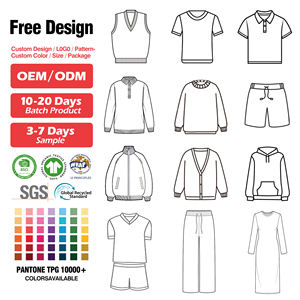 สเวตเตอร์แบบสวมศีรษะของผู้ชายเสื้อสเวตเตอร์ถักแฟชั่นคอลูกเรือผ้าฝ้ายสีดำออกแบบได้ตามต้องการ - Product Image 5