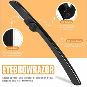Juego de Herramientas de Belleza de Acero Inoxidable de 9 Piezas, Kit de Pinzas para Cejas con Cortaúñas, Removedor de Cutículas, Depilación Facial - Product Image 4