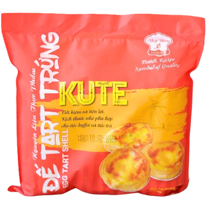 Fournisseur d'exportation en gros, livraison rapide, OEM/ODM, HALAL, pâtisserie, tartelette aux œufs portugaise surgelée non cuite, petite taille 720G, meilleur prix - Product Image 1