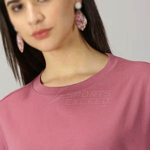 Dernier modèle de t-shirt surdimensionné T-shirt surdimensionné de couleur personnalisée Vêtements d'été T-shirt surdimensionné à manches courtes - Product Image 4