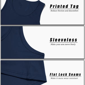 Débardeur de qualité supérieure pour hommes, taille ajustable, respirant, doux pour la peau, débardeur uni pour hommes - Product Image 4