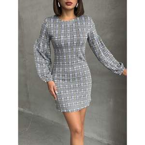 Robes décontractées Topshow, collection à carreaux - Produit en gros - Product Image 2