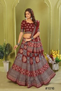 NOUVELLE COLLECTION MODERNE NAVRATRI LEHENG CHOLI avec DUPATTA et BLOUSE IMPRIMÉE NUMÉRIQUEMENT POUR SOIRÉE - Product Image 6