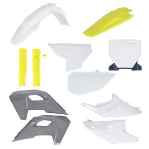 Acerbis Full Plastic Fairing <b>Kit</b> Compatible for Husqvarna Enhancing Readability and Visibility for the Target Audience - Product Image 1