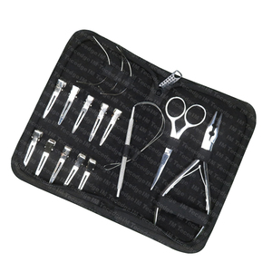 Kit d'outils d'extension de cheveux professionnels de haute qualité comprenant une pince à sertir à crochet Dreadlock pour l'épilation - Product Image 5