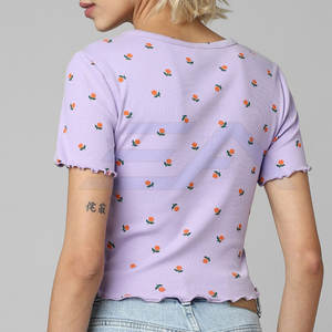 Derniers modèles de t-shirts et hauts d'été pour femmes, coupe classique, écologiques, disponibles dans toutes les couleurs et tailles - Product Image 3