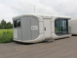 Casa prefabricada de lujo, casa de contenedor de gabinete de estilo moderno de lujo, residencia de cápsula de estilo de hotel de configuración de toda la casa - Product Image 6