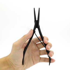 Top Selling High Quality Hair <b>Extension</b> Micro Ring Plier Tool For <b>Bead</b> Application And Removal Salon Styling Tool - Product Image 5