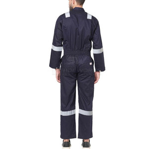Combinaison de travail en polyester OEM, coupe-vent, robuste, avec coutures renforcées pour les travailleurs industriels - Product Image 2