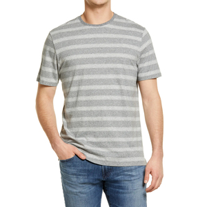 เสื้อยืดผู้ชาย แขนสั้น ผ้าฝ้าย นุ่ม ระบายอากาศดี ทรงเข้ารูป แฟชั่น ดีไซน์เรียบง่าย พิมพ์ลาย - Product Image 3