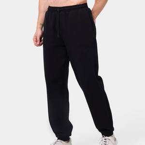New Trendy Custom Black Gym <b>Men's</b> Joggers Cotton <b>Baggy</b> Streetwear Sweatpants Breathable <b>Men's</b> Pants & <b>Trousers</b> With Pockets - Product Image 3