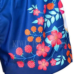 กางเกงมวยไทยสตรีทแฟชั่น โลโก้สั่งทำ เอวยางยืด บริการ OEM สีพื้น ขายดี ปี 2024 - Product Image 4