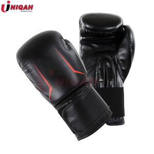 นวมชกมวยหนังใส่สบาย8ออนซ์สำหรับฝึกมวยไทยและ MMA ถุงมือพันมือและทำนวม - Product Image 3