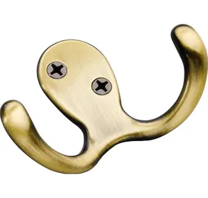 Crochet mural en métal pour accrocher les serviettes, dernier crochet mural en laiton pour accrocher les vêtements, vente flash sur Amazon, porte-manteau mural - Product Image 1