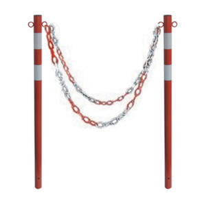 PALETTO BICOLORE INTERRATO D.50 MM H120 CM - Product Image 1
