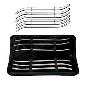 Hank Dilatateurs utérins manuels Ensemble à double extrémité Instruments de chirurgie générale réutilisables en acier inoxydable Pakistan - Product Image 1