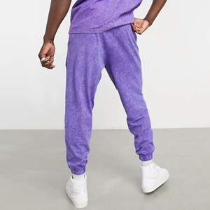 Survêtements de qualité de marque personnalisée surdimensionnés délavés à l'acide deux pièces ensemble de survêtements d'été pour hommes - Product Image 6