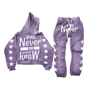 ชุดวอร์มกางเกงวอร์มและเสื้อมีฮู้ดชุดเสื้อสวมหัวชุดวอร์มและเสื้อมีฮู้ดชุดเสื้อสวมหัวปรับแต่งตะเข็บกรดสำหรับผู้ชาย - Product Image 6