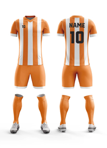 Conjunto de ropa de fútbol de poliéster 100% al por mayor con logotipo personalizado, kits de camisetas de fútbol por sublimación, uniformes de fútbol para hombre OEM - Product Image 6