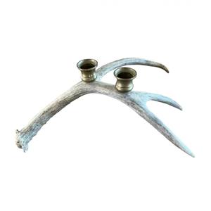 Bougeoir en aluminium texturé de style classique pour l'installation de table de dîner de Noël romantique et décor d'événement de mariage - Product Image 3