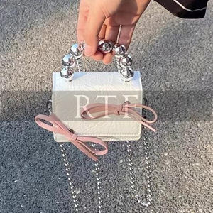 2024 nouveau all-match texture de haute qualité belle arc perle mini sacs sac fourre-tout sacs à main pour femmes par Raw to Fine - Product Image 6